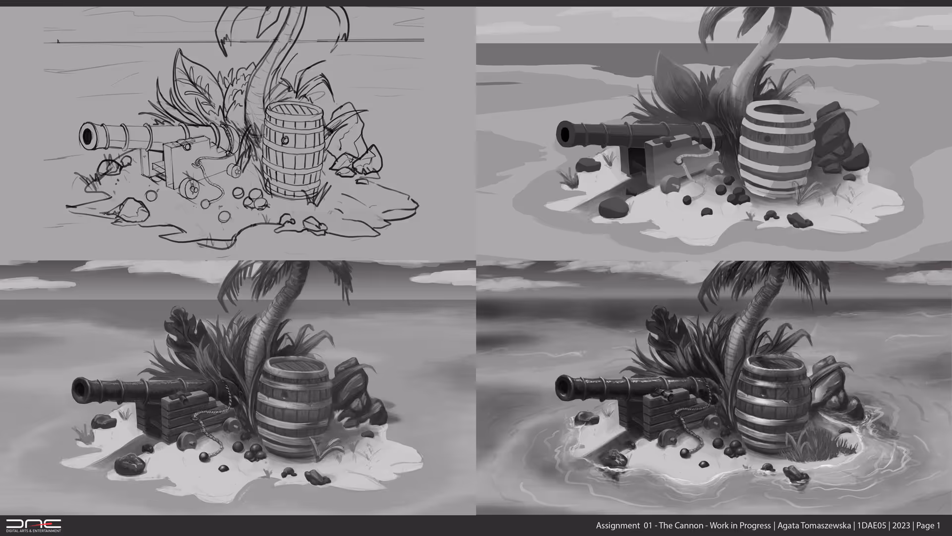Sketch and Greyscale