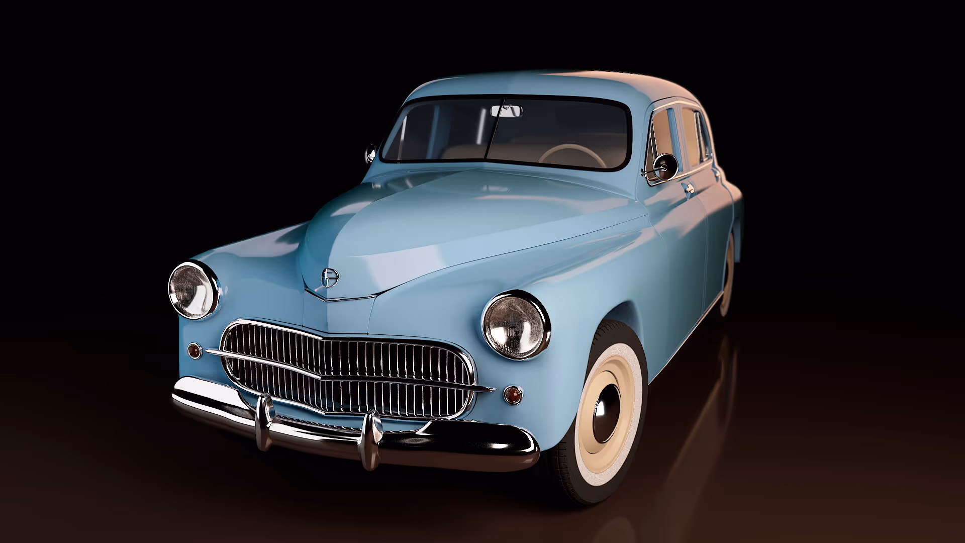 Vintage Car 3D Model