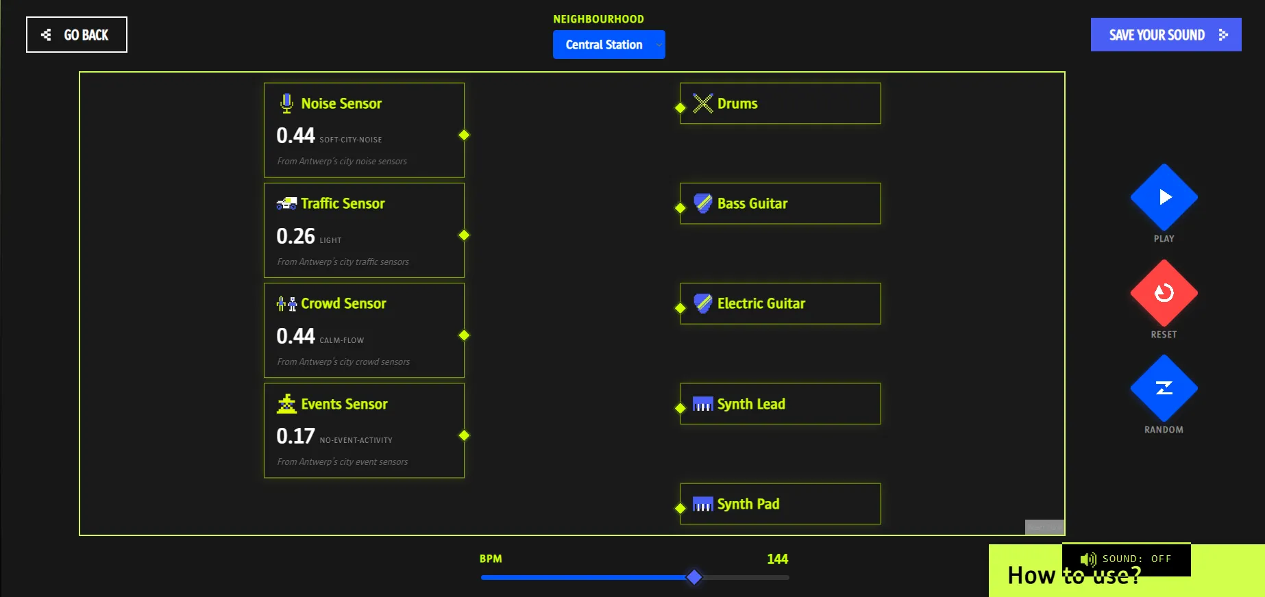 Sounds Like Antwerp no-code tool